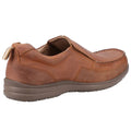 Tan - Side - Fleet & Foster Mens Paul Leather Casual Shoes