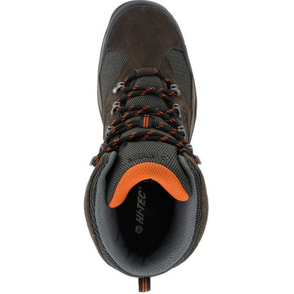 Dark Chocolate - Side - Hi-Tec Mens Storm Suede Boots