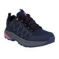 Dark Blue - Front - Hi-Tec Womens-Ladies Diamonde Low Cut Walking Shoes