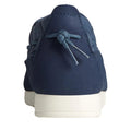 Navy - Side - Sperry Mens Moc Sider Nylon Shoes