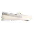Natural - Back - Sperry Mens Seacycled Bahama II Suede Trainers