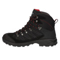 Charcoal-Red - Lifestyle - Hi-Tec Mens Clamber Suede Walking Boots