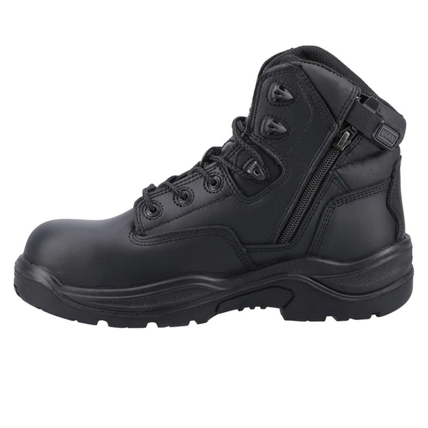 Black - Lifestyle - Magnum Unisex Adult Responder Grain Leather Boots