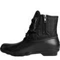 Black - Lifestyle - Sperry Womens-Ladies Saltwater Seacycled Nylon Boots