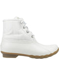 Ivory - Back - Sperry Womens-Ladies Saltwater Seacycled Nylon Boots