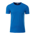 Cobalt Blue - Front - James and Nicholson Mens Basic T-Shirt