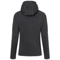 Black-Carbon - Back - James and Nicholson Mens Stretch Fleece Jacket