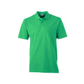 Irish Green - Front - James and Nicholson Unisex Basic Polo Shirt