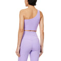Bougainvillea - Back - Girlfriend Collective Womens-Ladies Bianca One Shoulder Sports Bra