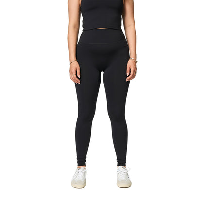 Black - Lifestyle - Girlfriend Collective Womens-Ladies Luxe Long Leggings