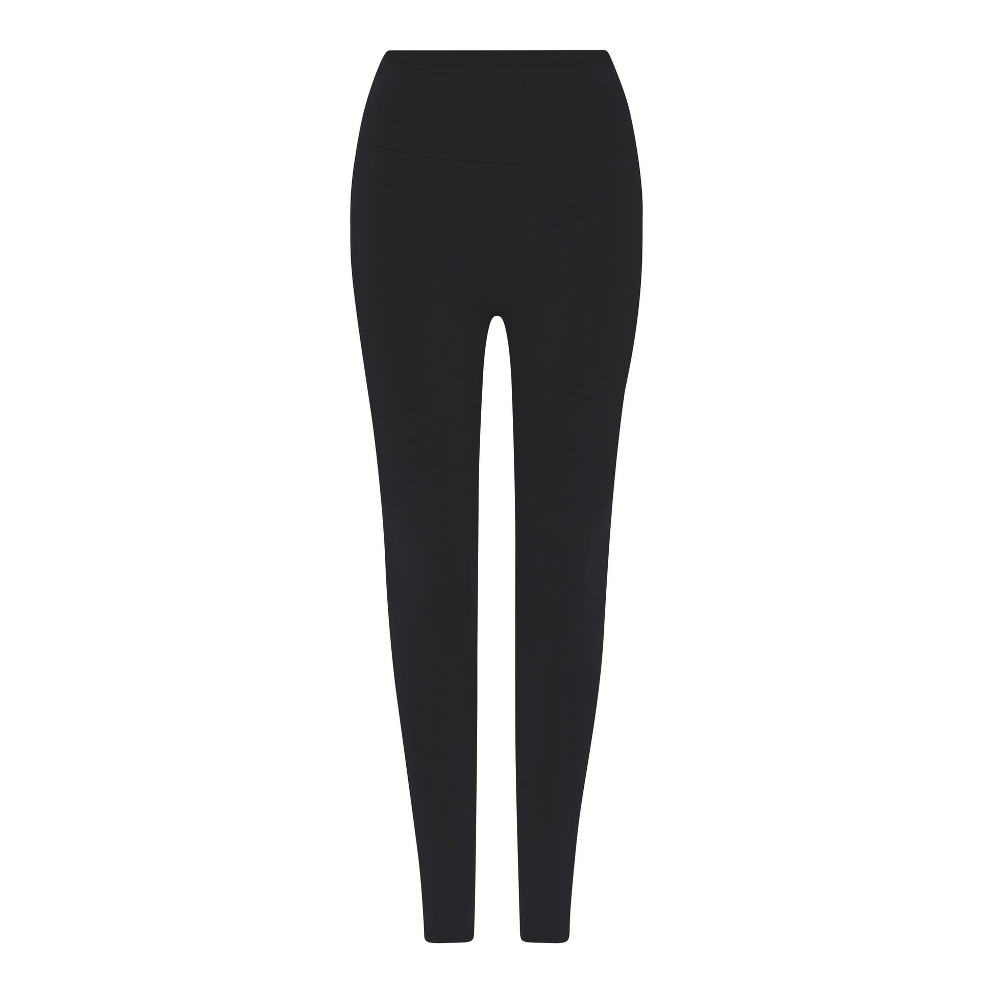 Black - Front - Girlfriend Collective Womens-Ladies Luxe Long Leggings