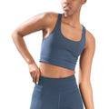 Antler - Side - Girlfriend Collective Womens-Ladies Paloma Racerback Bra