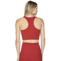 Ember - Back - Girlfriend Collective Womens-Ladies Paloma Racerback Bra