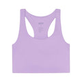 Lilac - Front - Girlfriend Collective Womens-Ladies Paloma Racerback Bra