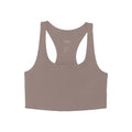 Quartz - Front - Girlfriend Collective Womens-Ladies Paloma Racerback Bra