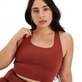 Sedona - Back - Girlfriend Collective Womens-Ladies Paloma Racerback Bra