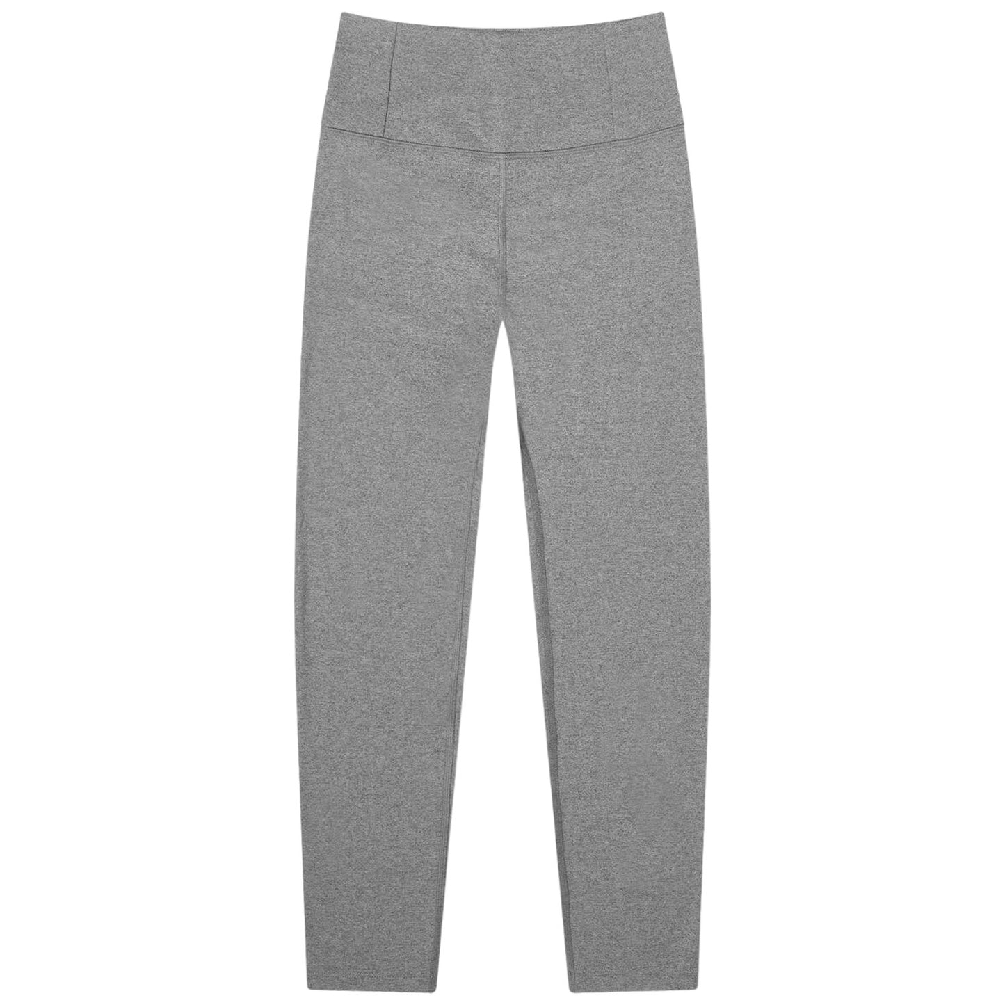 Heather Gravel - Front - Girlfriend Collective Womens-Ladies Float Ultra Light High Rise 7-8 Leggings