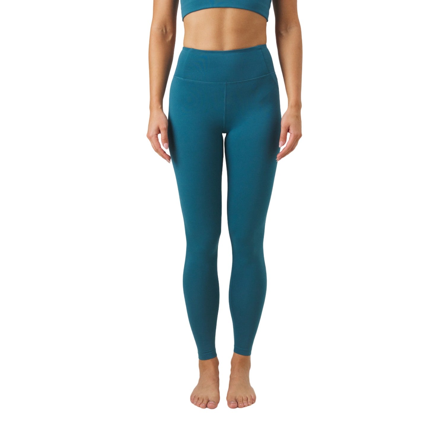 Dark Ixia - Back - Girlfriend Collective Womens-Ladies Float Ultra Light High Rise 7-8 Leggings