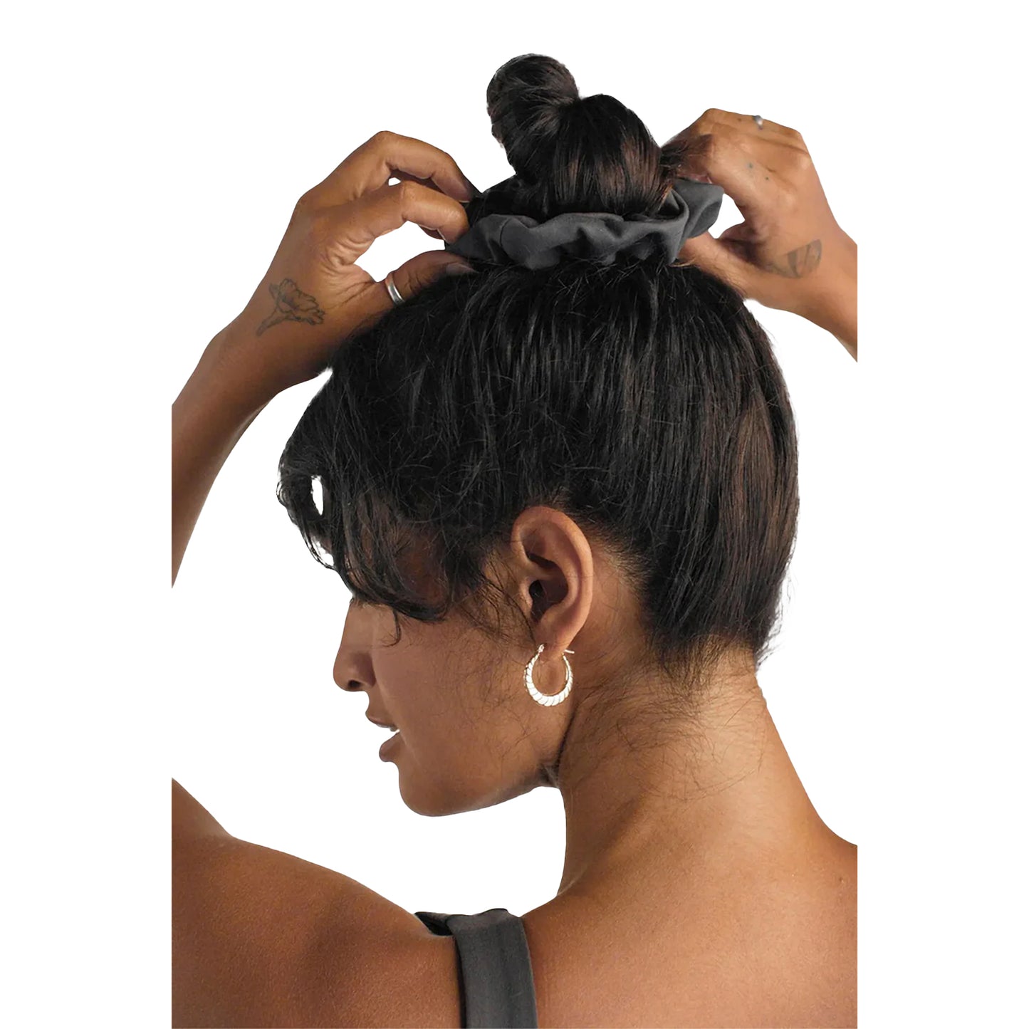 Moon - Back - Girlfriend Collective Scrunchie