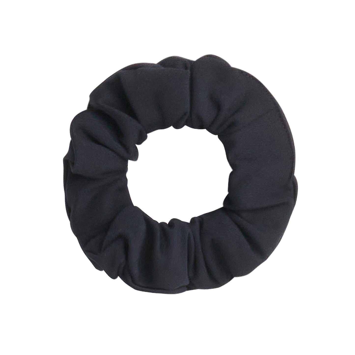 Black - Front - Girlfriend Collective Scrunchie
