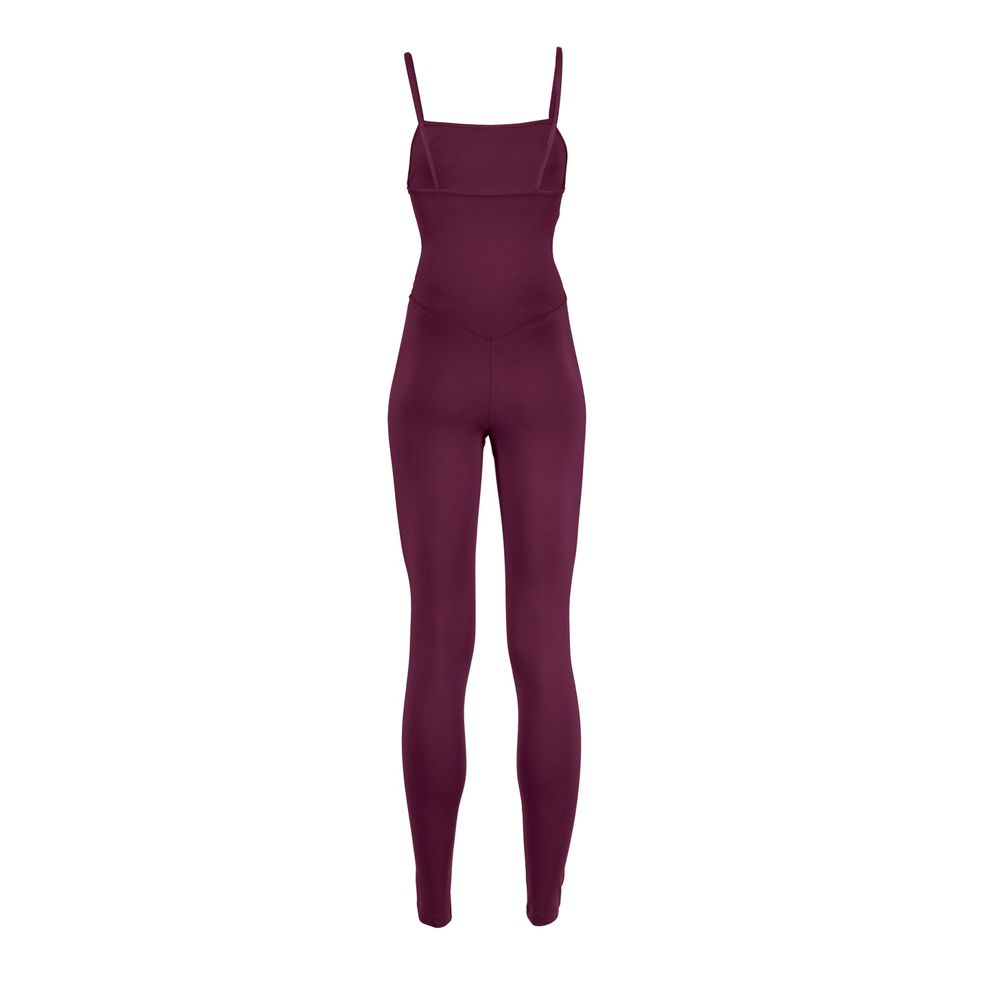 Plum - Back - Girlfriend Collective Plain Unitard