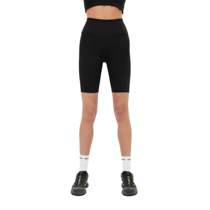 Black - Side - Girlfriend Collective Womens-Ladies Float High Rise Cycling Shorts