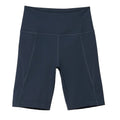 Midnight - Front - Girlfriend Collective Womens-Ladies Float High Rise Cycling Shorts