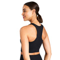 Black - Back - Girlfriend Collective Womens-Ladies Dylan Sports Bra
