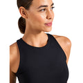 Black - Side - Girlfriend Collective Womens-Ladies Dylan Sports Bra
