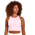 Candy Pink - Front - Girlfriend Collective Womens-Ladies Dylan Sports Bra