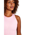 Candy Pink - Side - Girlfriend Collective Womens-Ladies Dylan Sports Bra