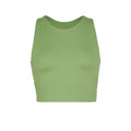 Mantis Green - Front - Girlfriend Collective Womens-Ladies Dylan Sports Bra