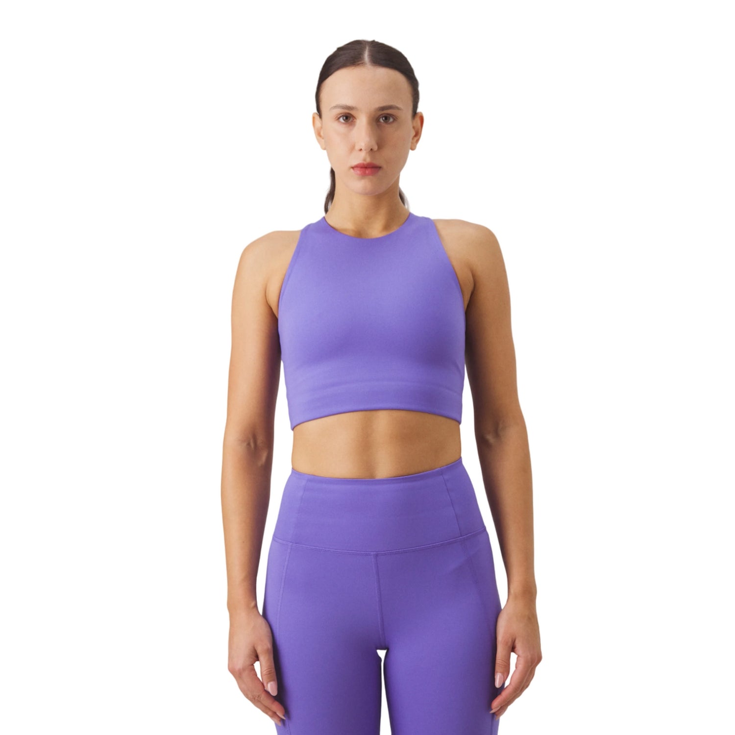 Wild Iris - Side - Girlfriend Collective Womens-Ladies Dylan Sports Bra