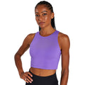Ultra Violet - Front - Girlfriend Collective Womens-Ladies Dylan Sports Bra