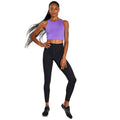 Ultra Violet - Side - Girlfriend Collective Womens-Ladies Dylan Sports Bra