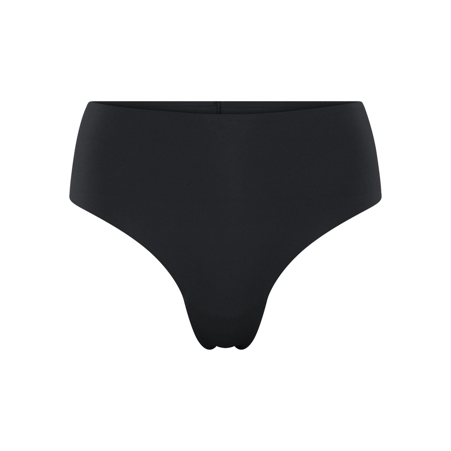 Raven - Front - Girlfriend Collective Womens-Ladies Bonded High Rise Thong
