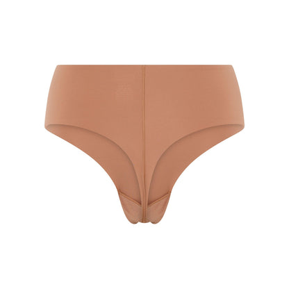 Toast - Back - Girlfriend Collective Womens-Ladies Bonded High Rise Thong