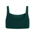Globe - Back - Girlfriend Collective Womens-Ladies Tommy Cropped Square Neck Bra