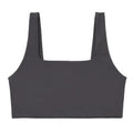Moon - Front - Girlfriend Collective Womens-Ladies Tommy Cropped Square Neck Bra