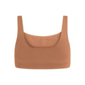 Antler - Back - Girlfriend Collective Womens-Ladies Tommy Cropped Square Neck Bra