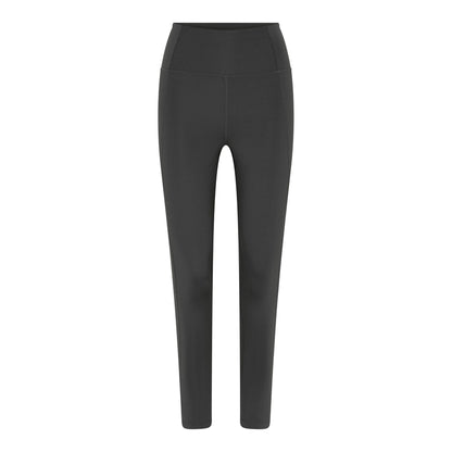 Moon - Front - Girlfriend Collective Womens-Ladies Pocket High Rise Long Leggings