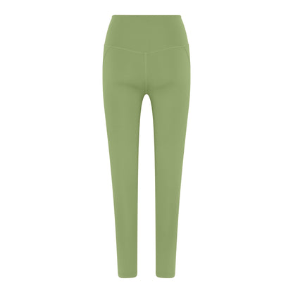 Mantis - Front - Girlfriend Collective Womens-Ladies Compressive High Rise 7-8 Leggings