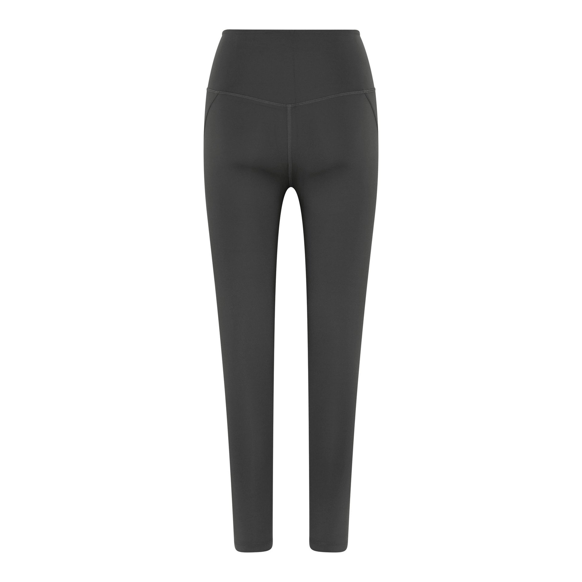 Moon - Front - Girlfriend Collective Womens-Ladies Compressive High Rise 7-8 Leggings