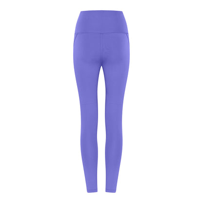 Wild Iris - Back - Girlfriend Collective Womens-Ladies Compressive High Rise 7-8 Leggings