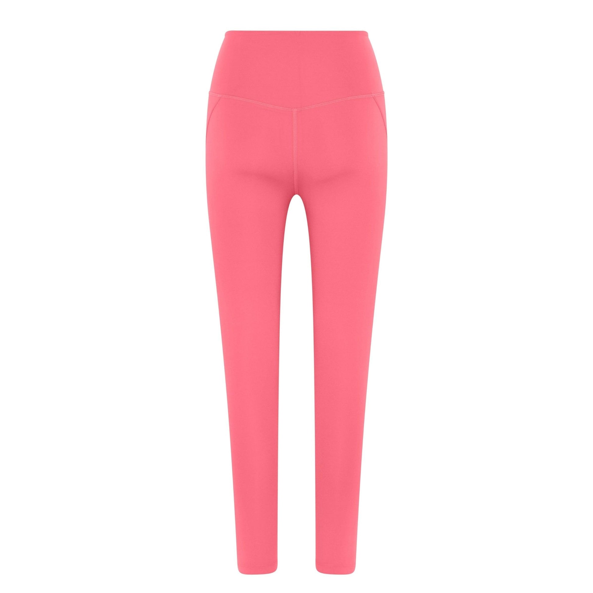 Camellia - Back - Girlfriend Collective Womens-Ladies Compressive High Rise 7-8 Leggings