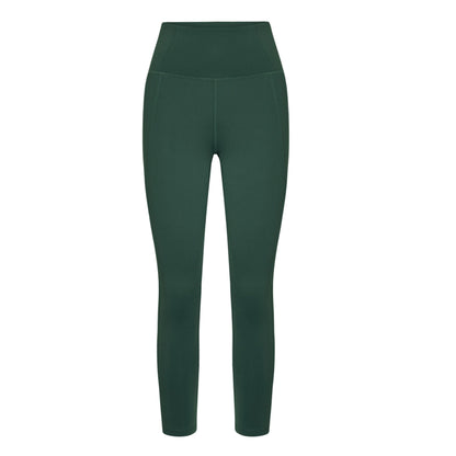 Moss - Front - Girlfriend Collective Womens-Ladies Compressive High Rise 7-8 Leggings