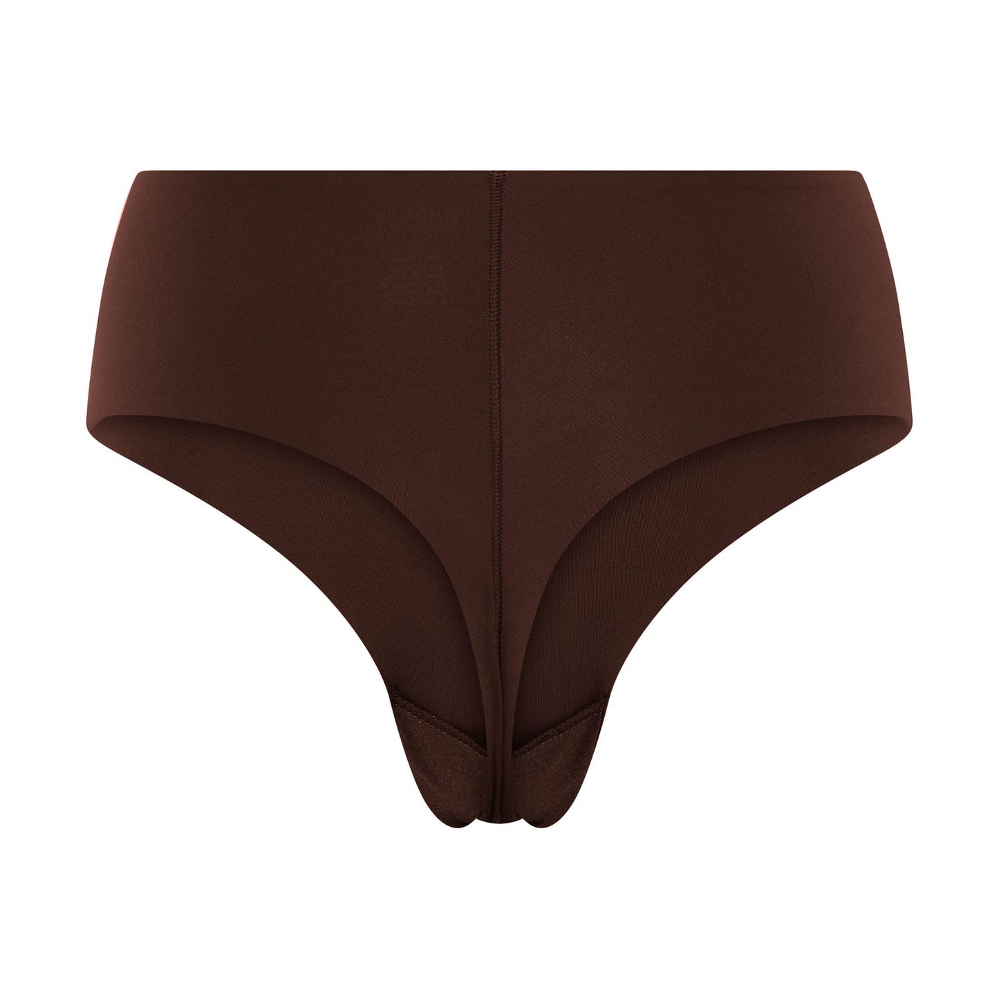 Espresso - Back - Girlfriend Collective Womens-Ladies Bonded High Rise Briefs