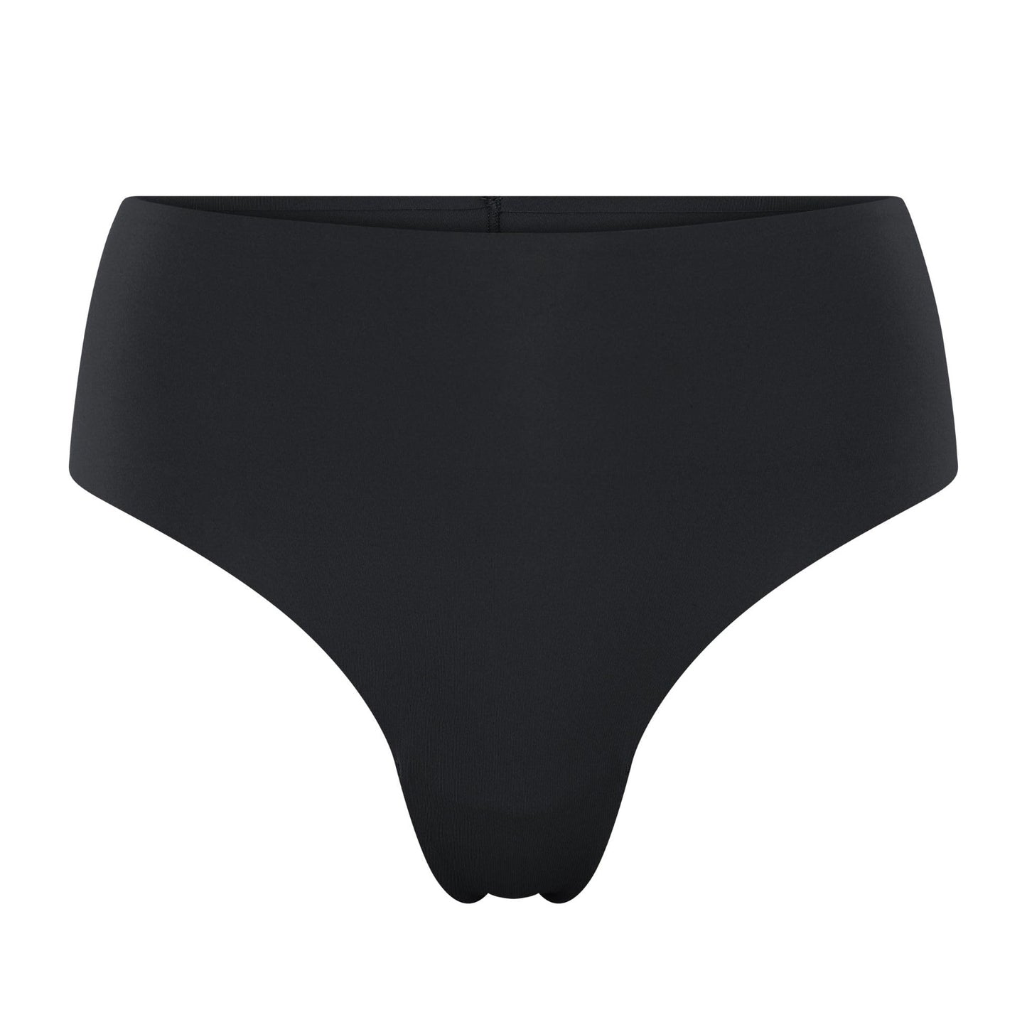 Raven - Front - Girlfriend Collective Womens-Ladies Bonded High Rise Briefs