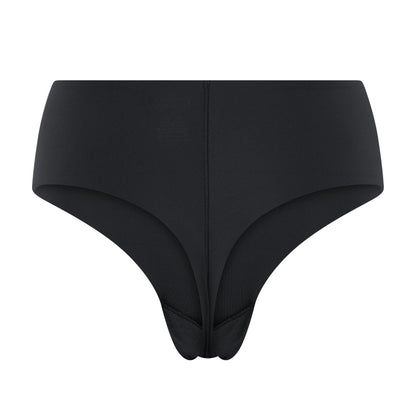 Raven - Back - Girlfriend Collective Womens-Ladies Bonded High Rise Briefs