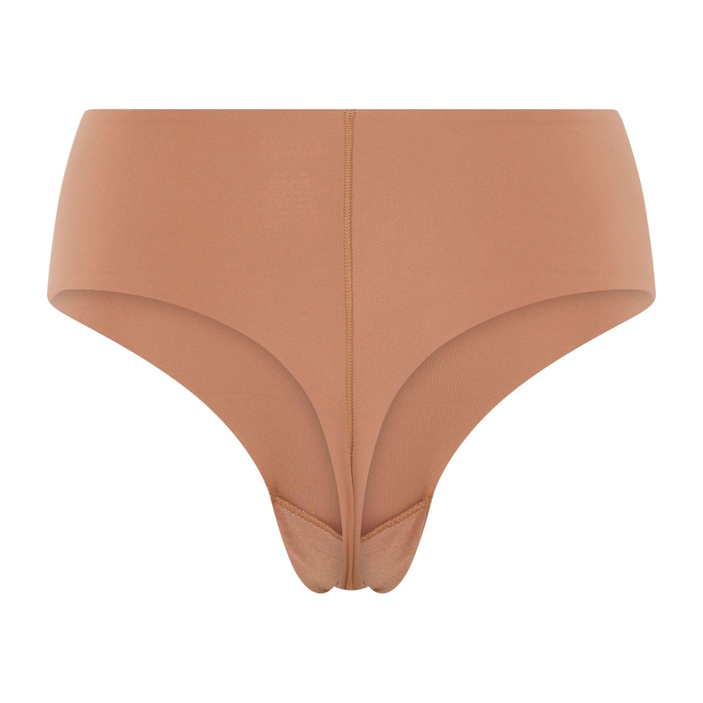 Toast - Back - Girlfriend Collective Womens-Ladies Bonded High Rise Briefs